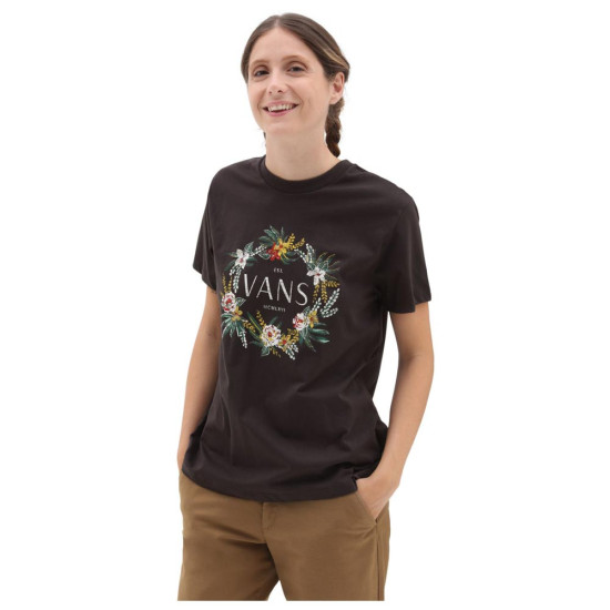 Vans Γυναικεία κοντομάνικη μπλούζα Wreath Of Flowers BFF-B Vans Γυναικεία κοντομάνικη μπλούζα Wreath Of Flowers BFF-B